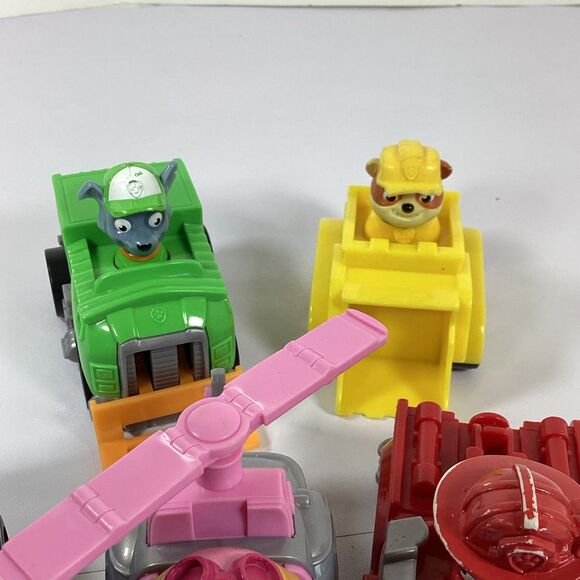 Paw Patrol Vehicle Action Toy Lot Set Of 6 - Picture 4 of 8